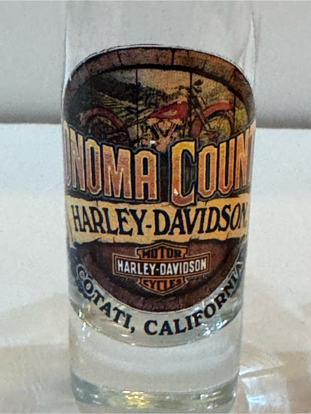 5 Harley Davidson Shot Glasses Mixed Lot - Picture 3 of 8